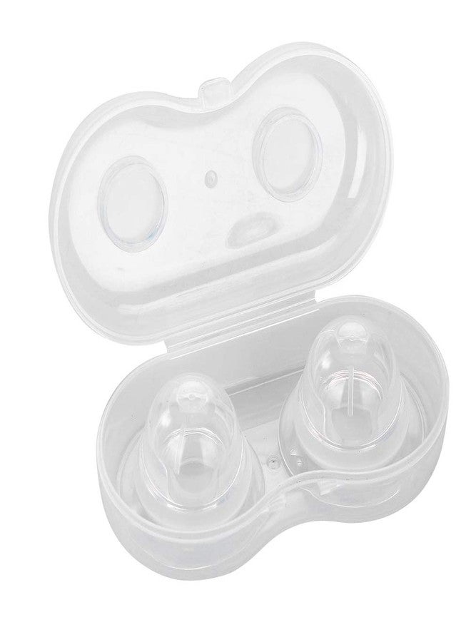 ZJchao Nipple Sucker, 1 Pair/Box Food-Grade Silicone Breastfeeding Aid Women Flat and Inverted Nipples Former Enlager Corrector - Image 1